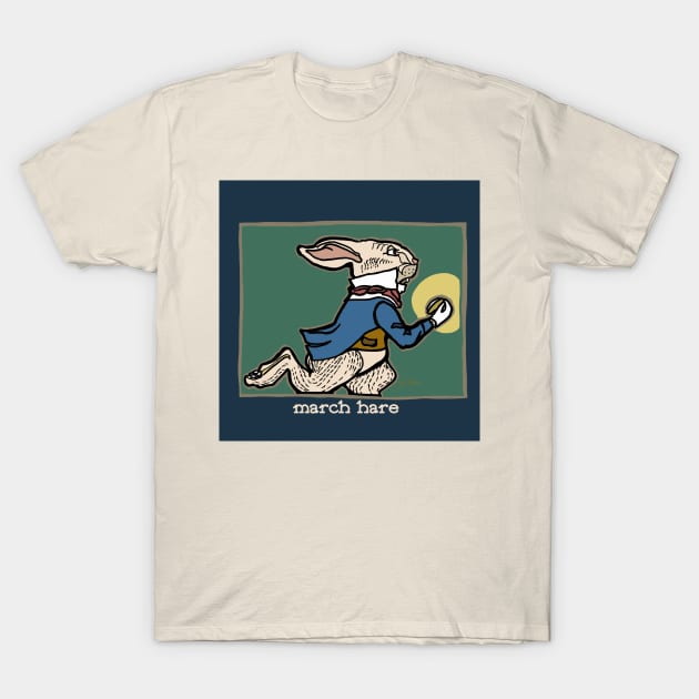 The March Hare T-Shirt by JSnipe